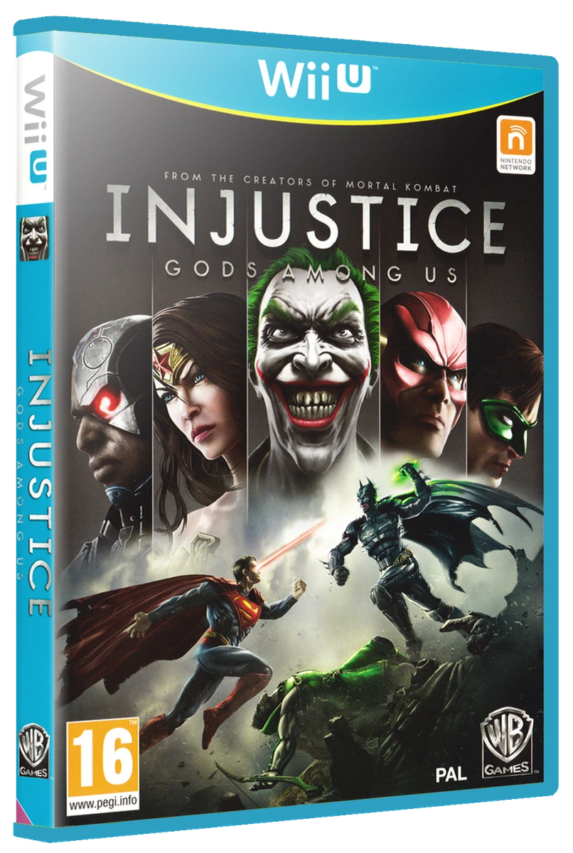 Injustice Gods Among Us box art