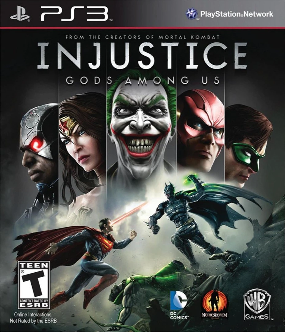 Injustice: Gods Among Us box art