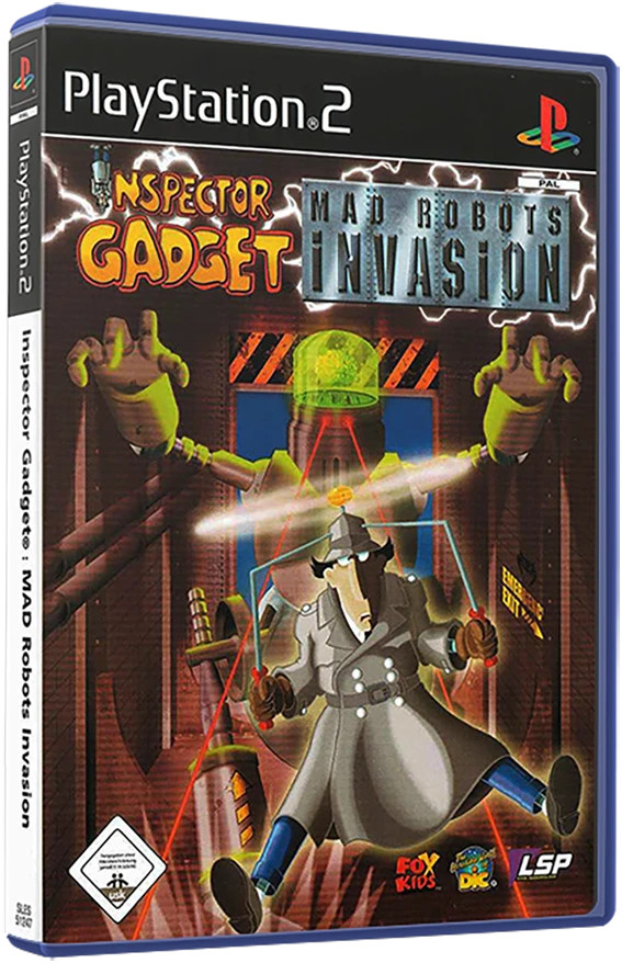Inspector Gadget: Mad Robots Invasion box art
