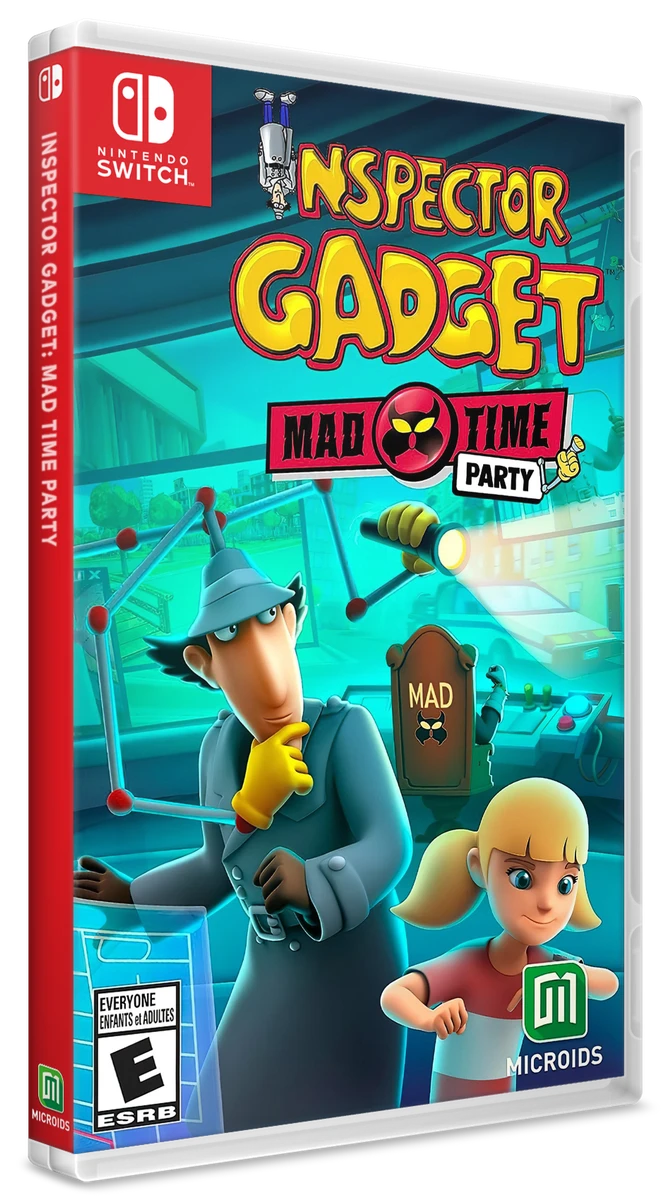 Inspector Gadget: Mad Time Party box art