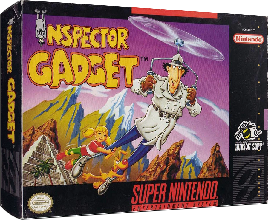 Inspector Gadget box art