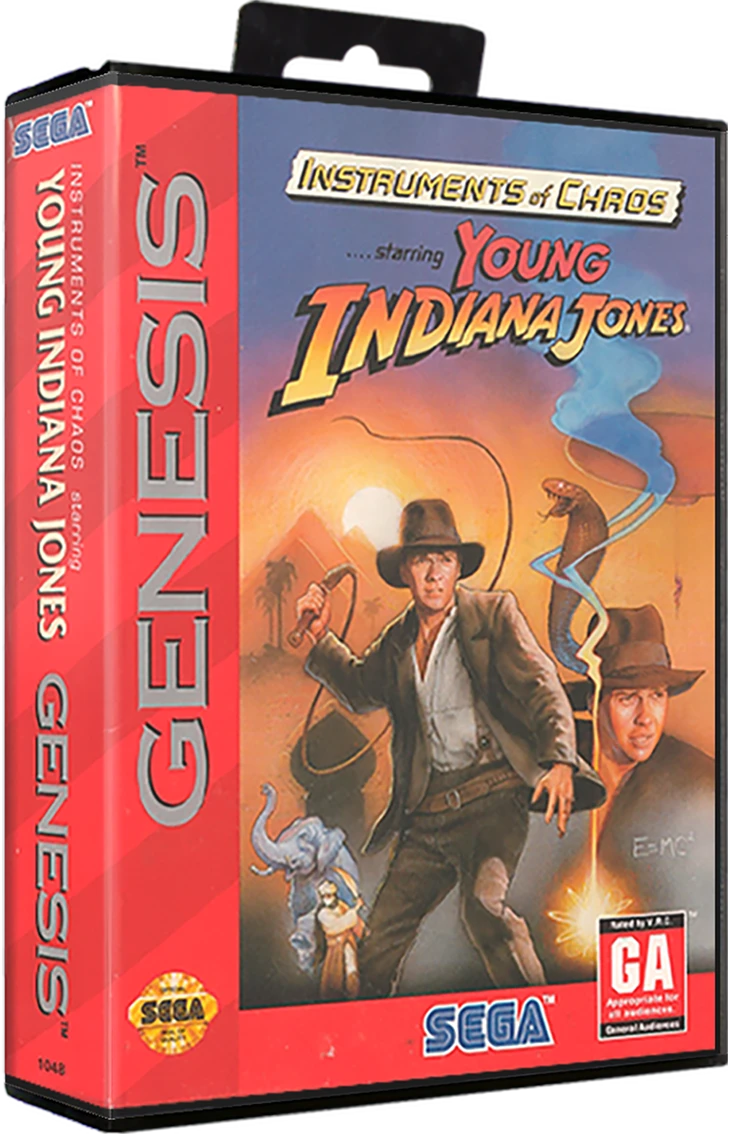 Instruments of Chaos Starring Young Indiana Jones box art