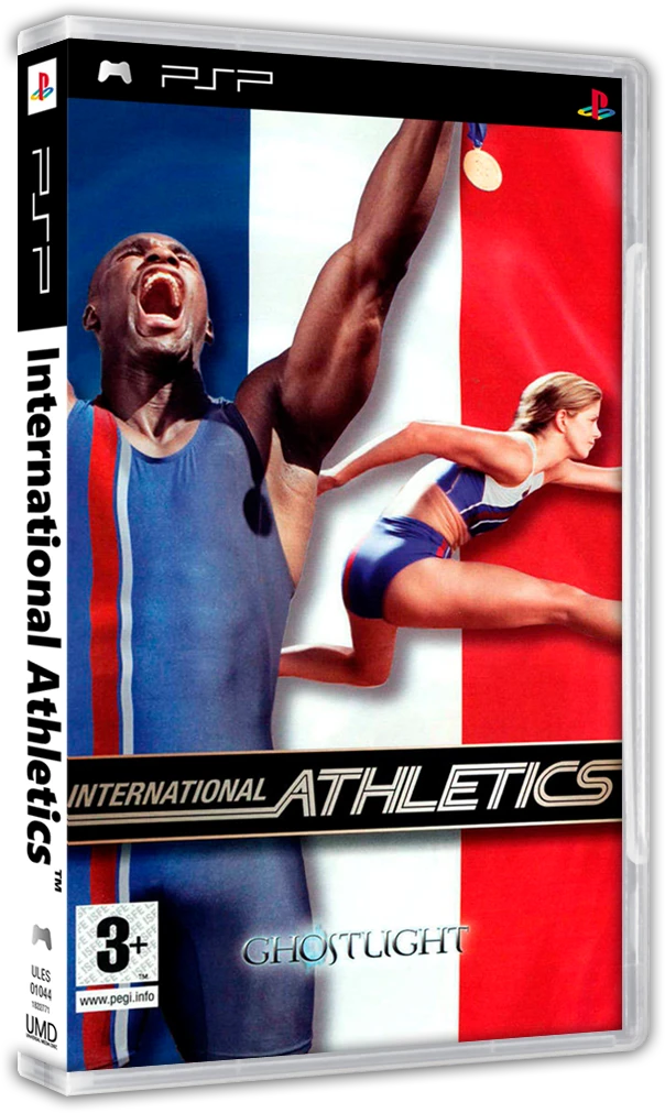 International Athletics box art