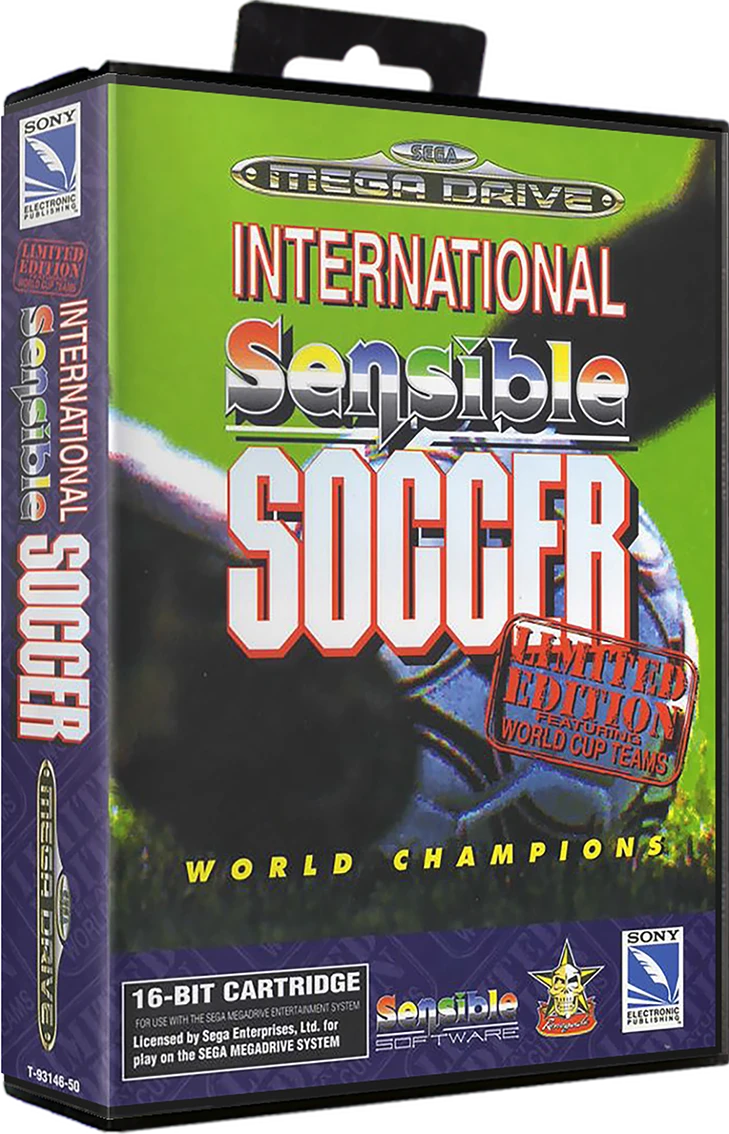 International Sensible Soccer box art