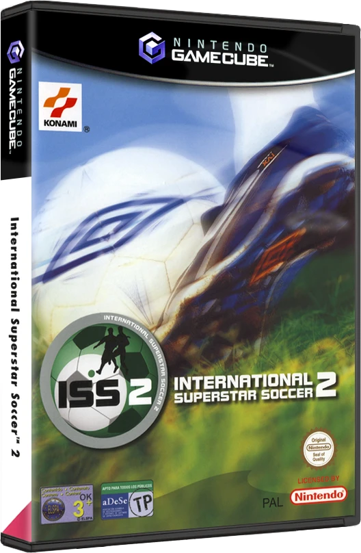 International Superstar Soccer 2 box art
