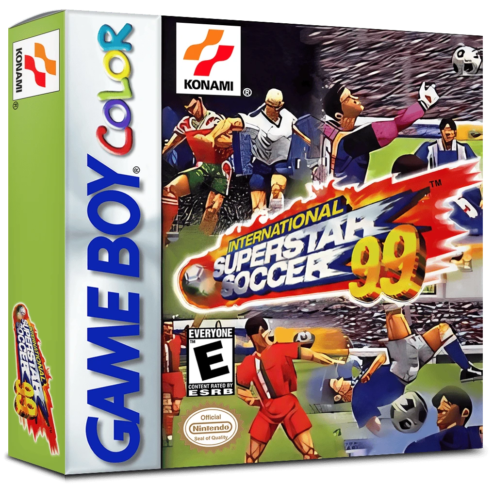 International Superstar Soccer 99 box art