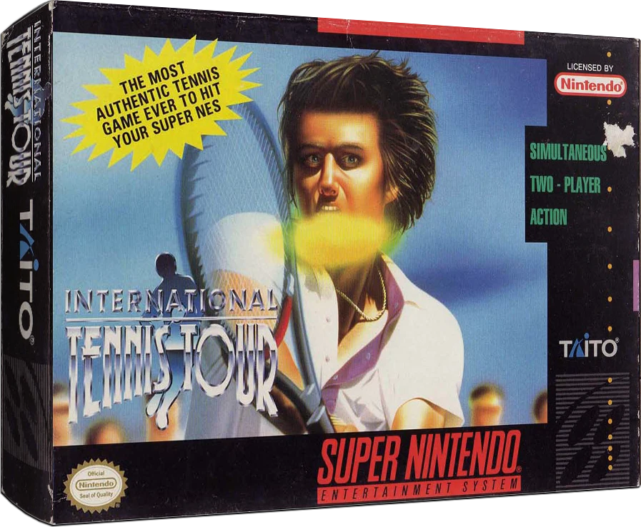International Tennis Tour box art