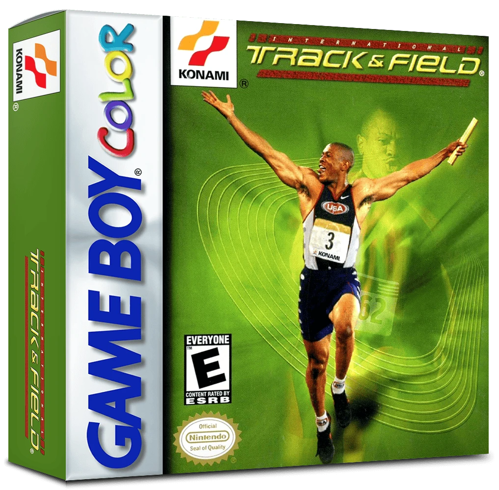 International Track & Field box art
