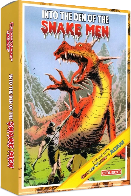 Into The Den Of The Snake Men box art