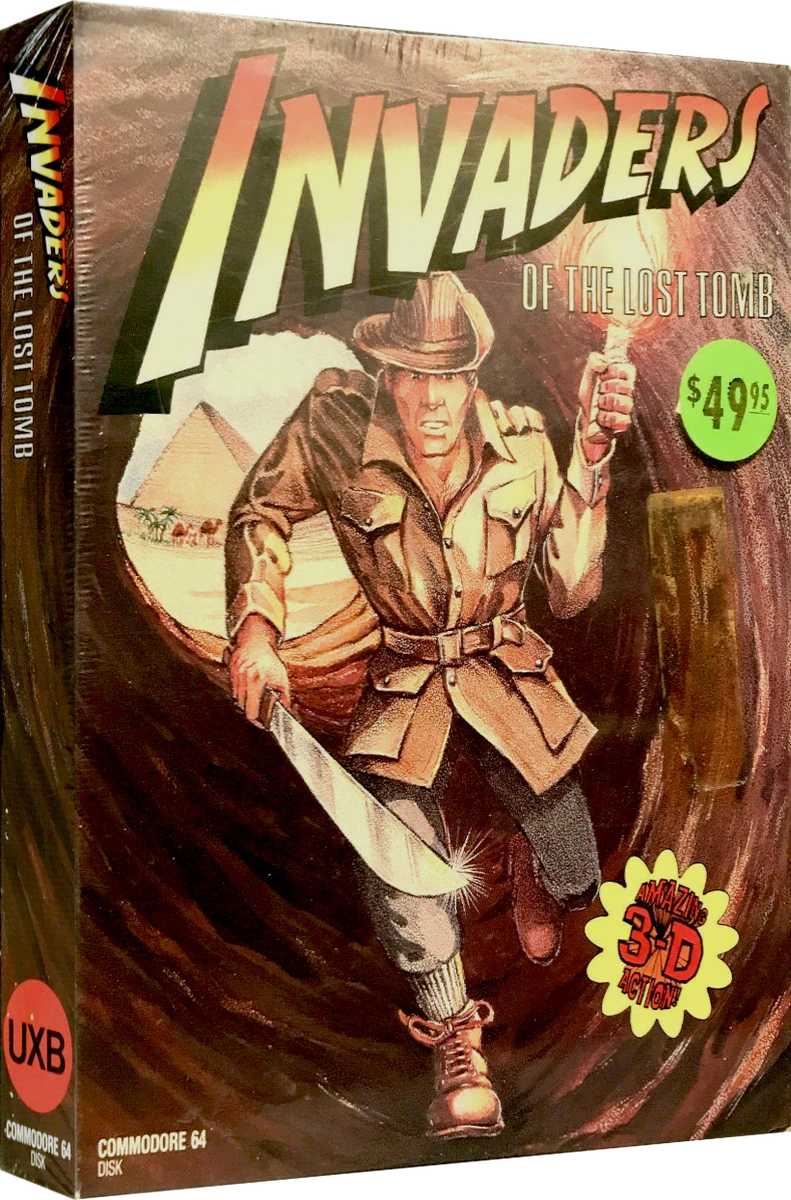 Invaders Of The Lost Tomb box art