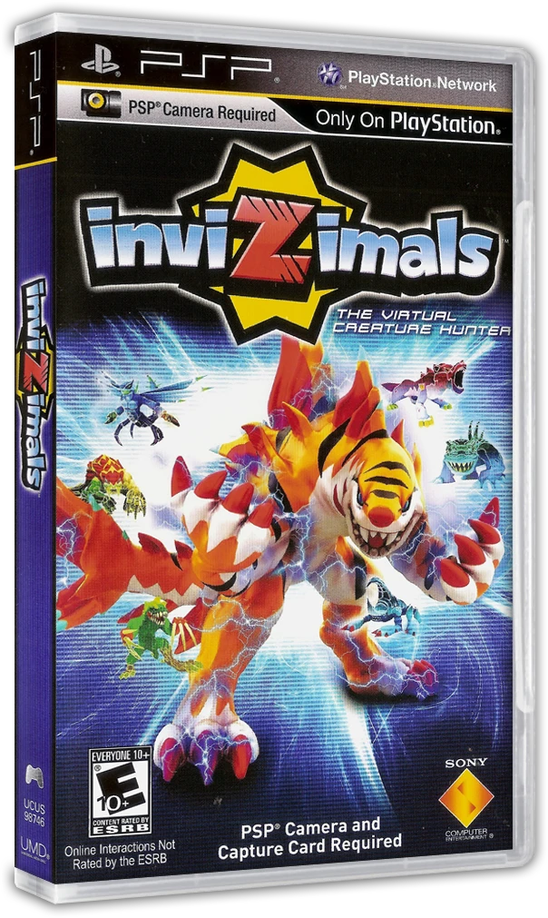 Invizimals [PSP Essentials] box art