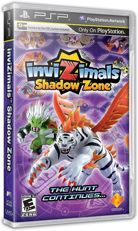 Invizimals: Shadow Zone box art