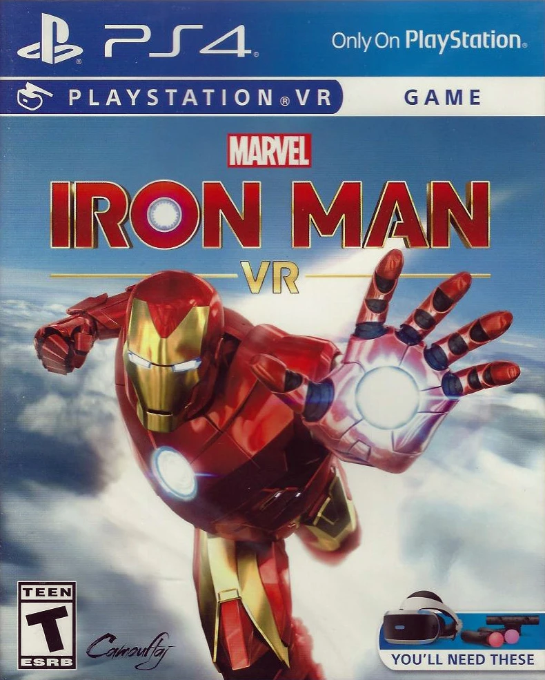 Iron Man VR box art