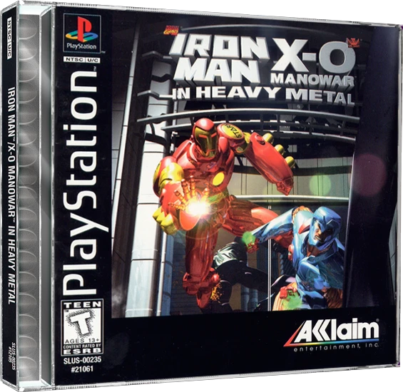 Iron Man X-O Manowar in Heavy Metal box art