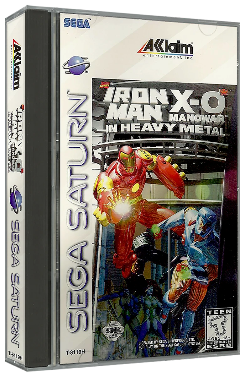 Iron Man X-O Manowar in Heavy Metal box art