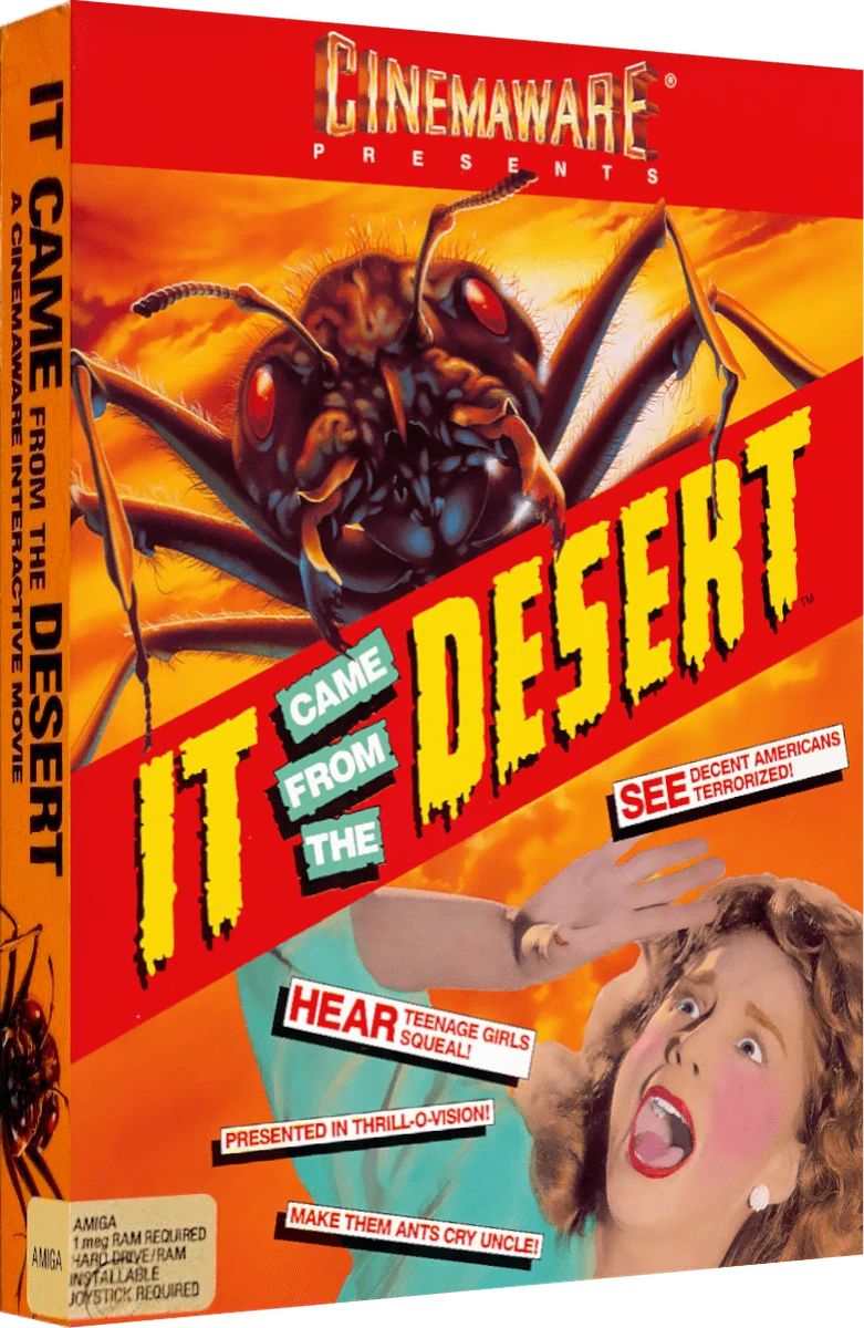 It Came From The Desert box art