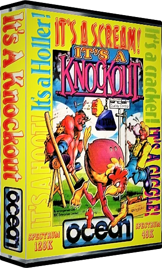 It's a Knockout box art