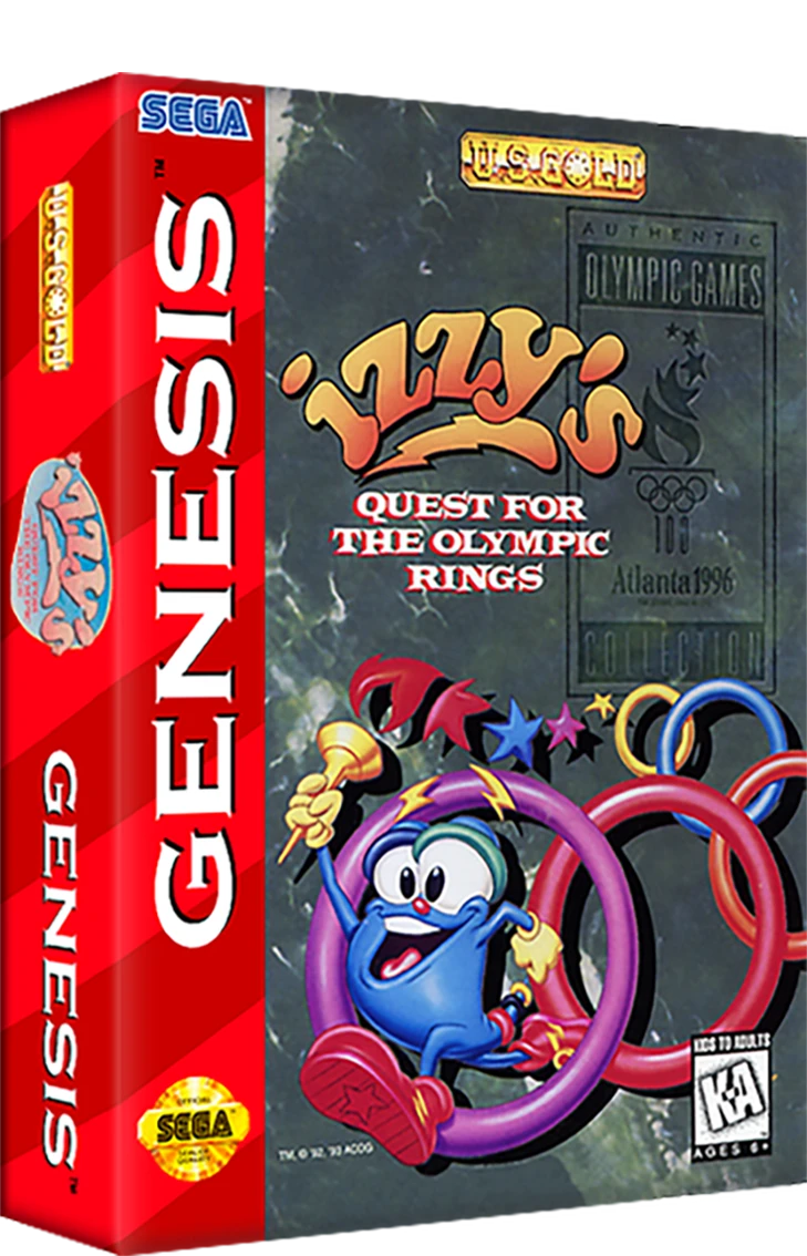 Izzy's Quest for the Olympic Rings box art