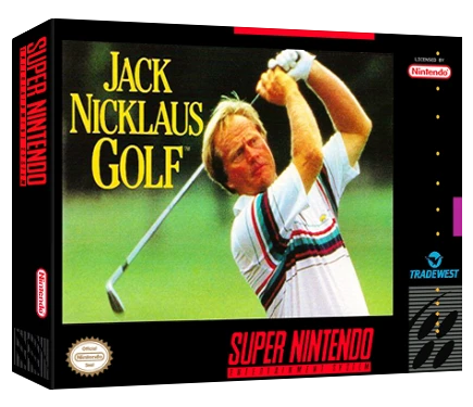 Jack Nicklaus Golf box art