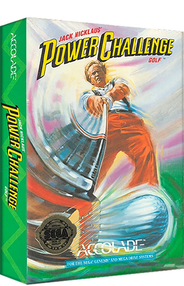 Jack Nicklaus' Power Challenge Golf box art