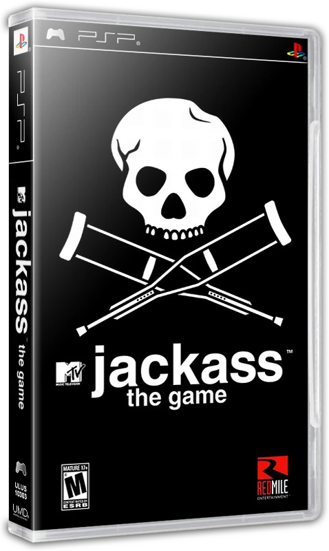 Jackass The Game box art
