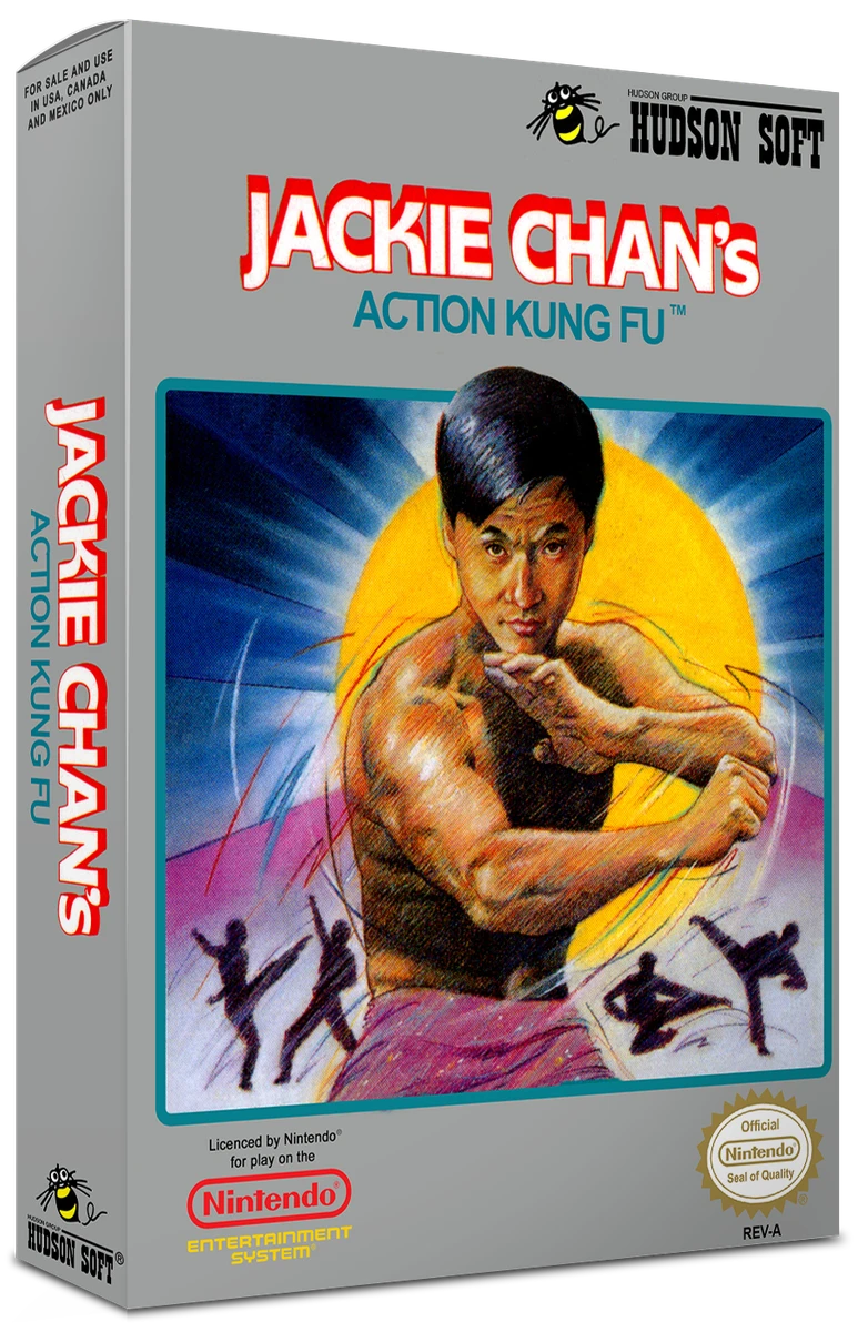 Jackie Chan's Action Kung Fu box art