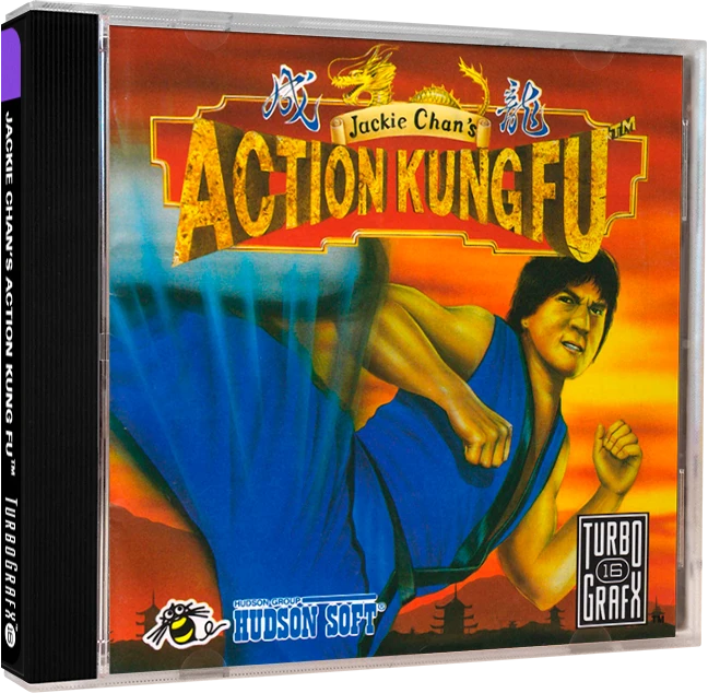 Jackie Chan's Action Kung Fu box art
