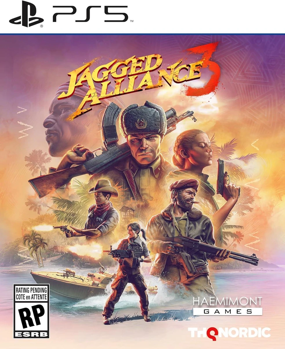 Jagged Alliance 3 box art