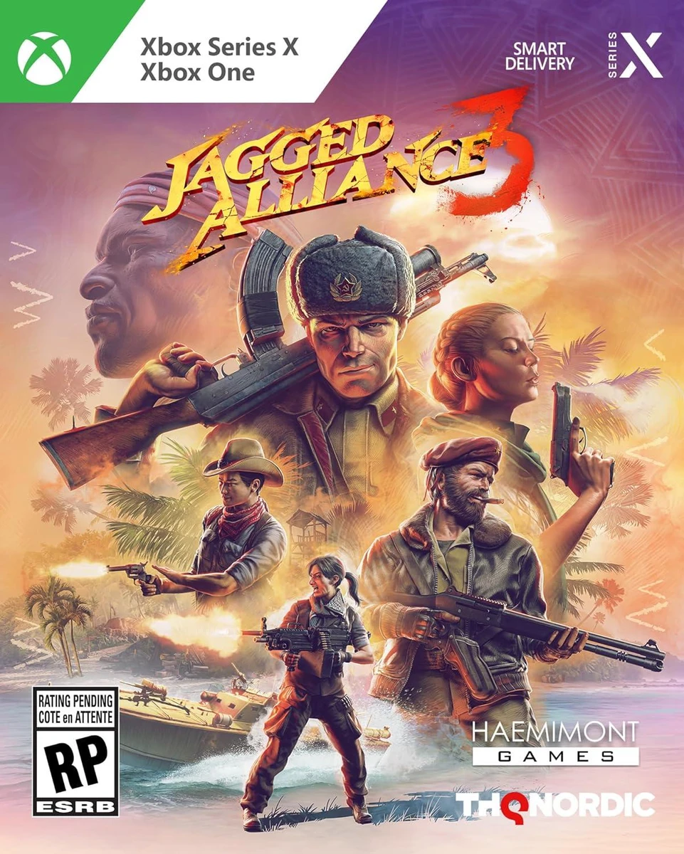 Jagged Alliance 3 box art