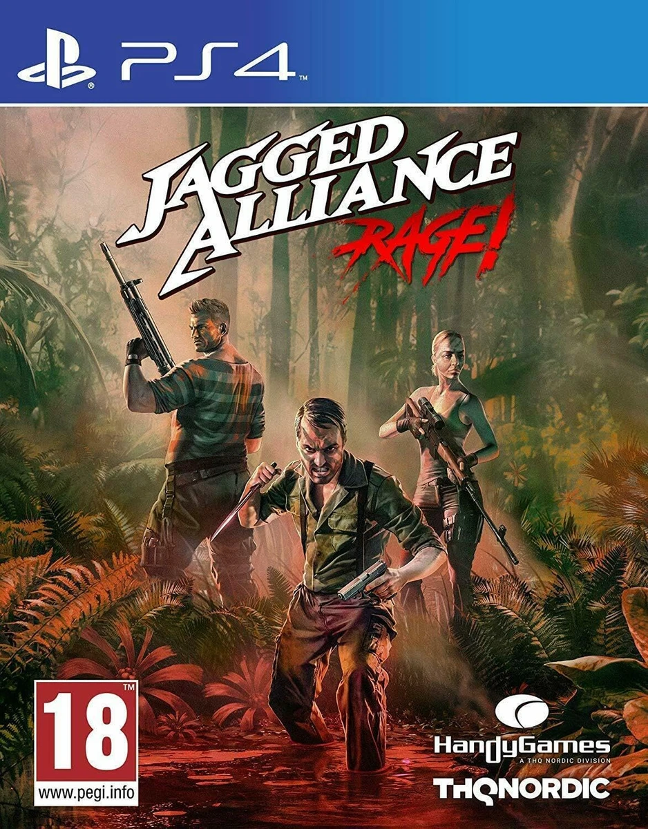 Jagged Alliance Rage box art