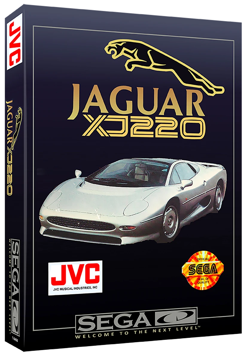 Jaguar XJ220 box art