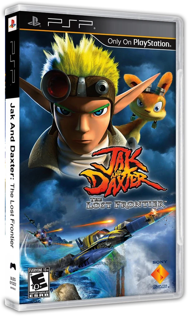 Jak and Daxter: The Lost Frontier box art