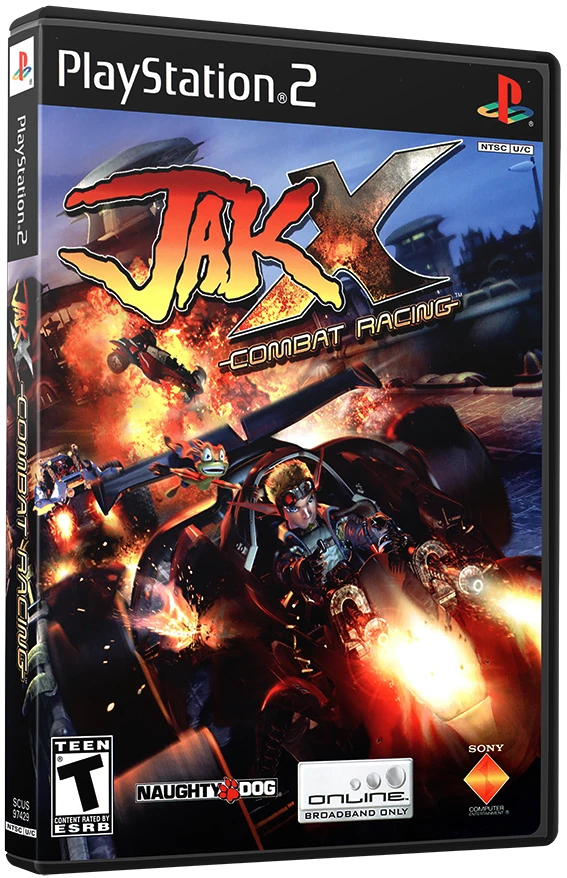 Jak X Combat Racing box art