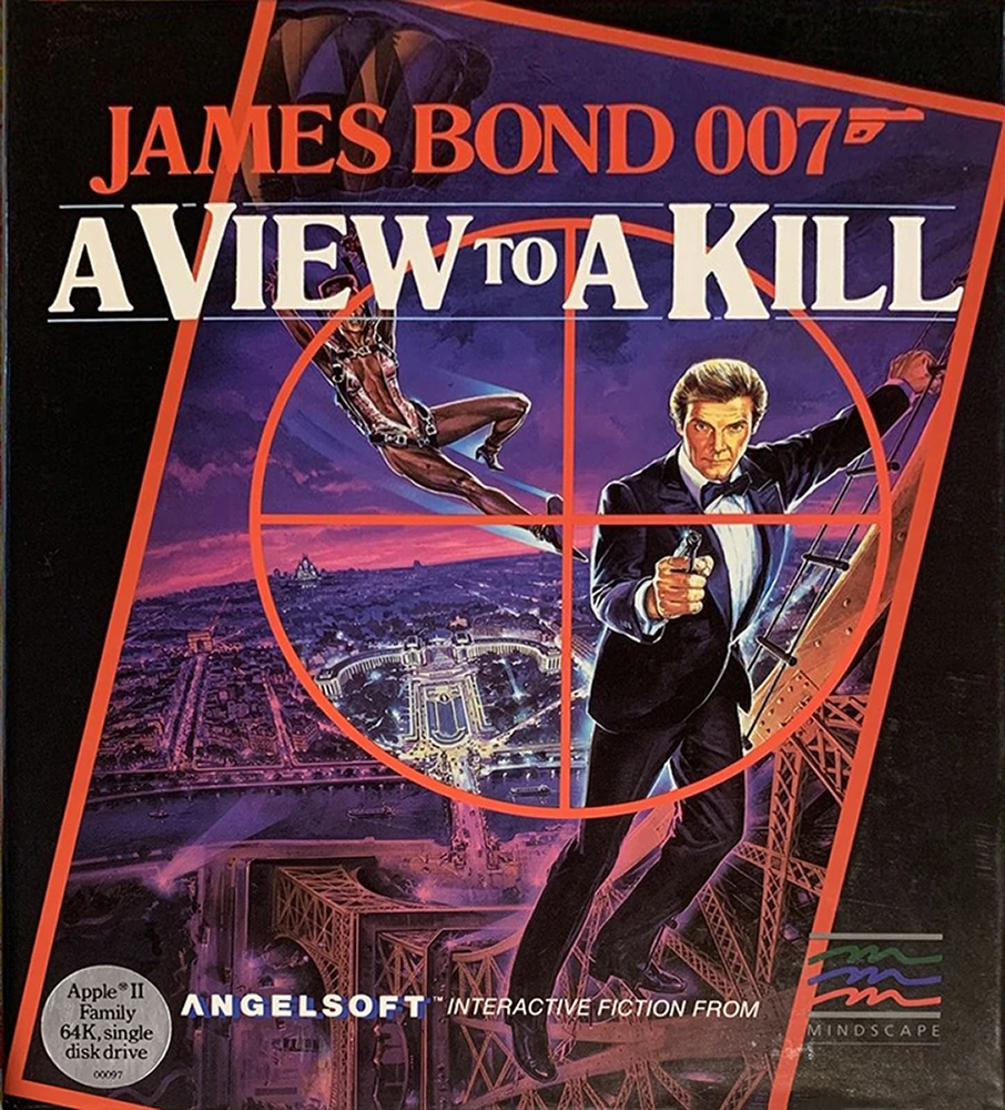 James Bond 007: A View to a Kill box art