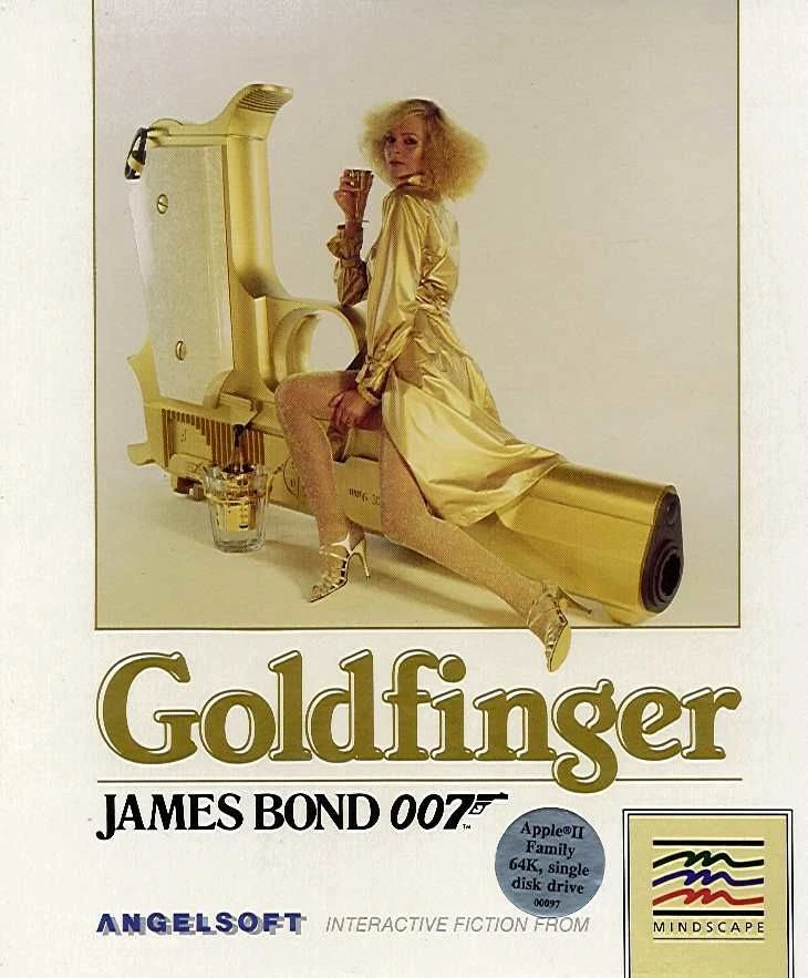 James Bond 007: Goldfinger box art