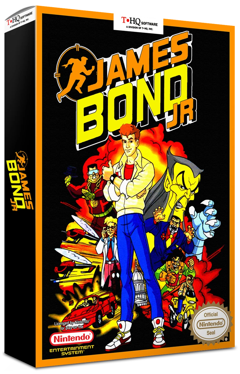 James Bond Jr box art