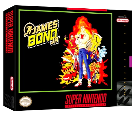 James Bond Jr box art