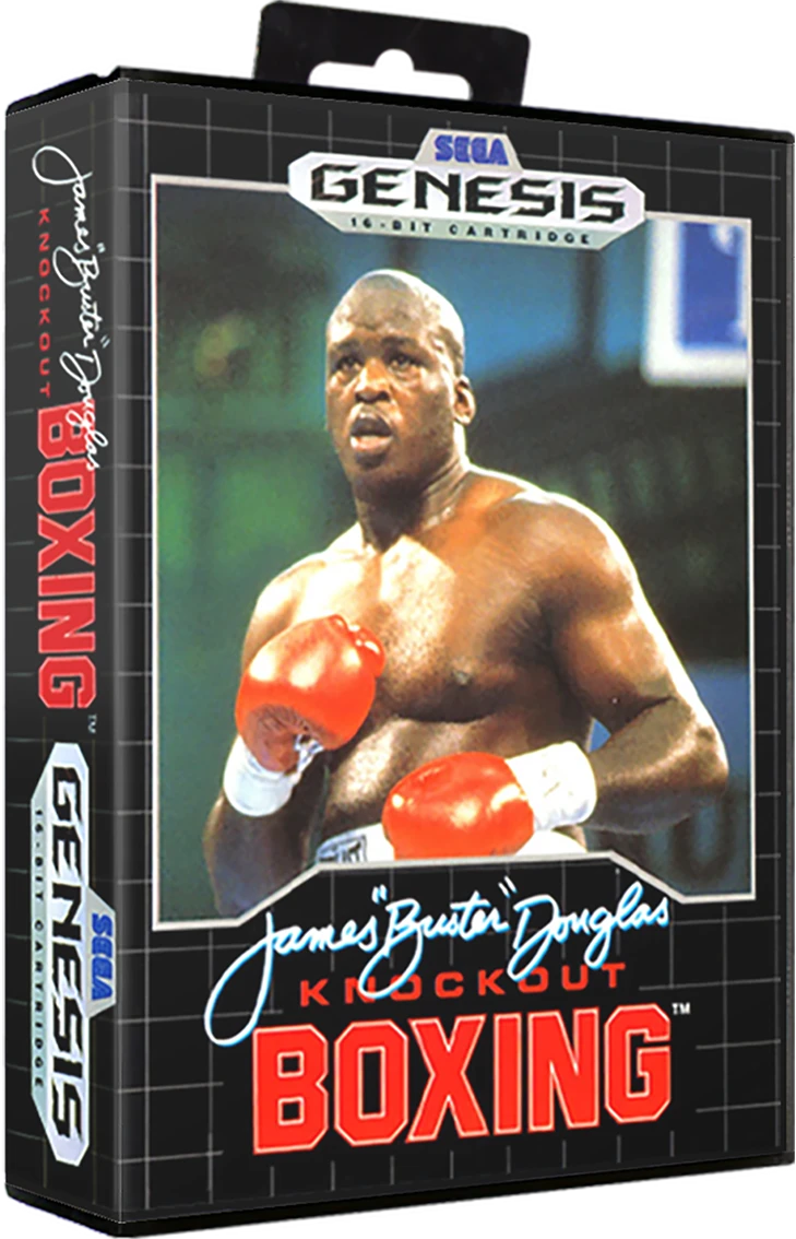 James Buster Douglas Knockout Boxing box art