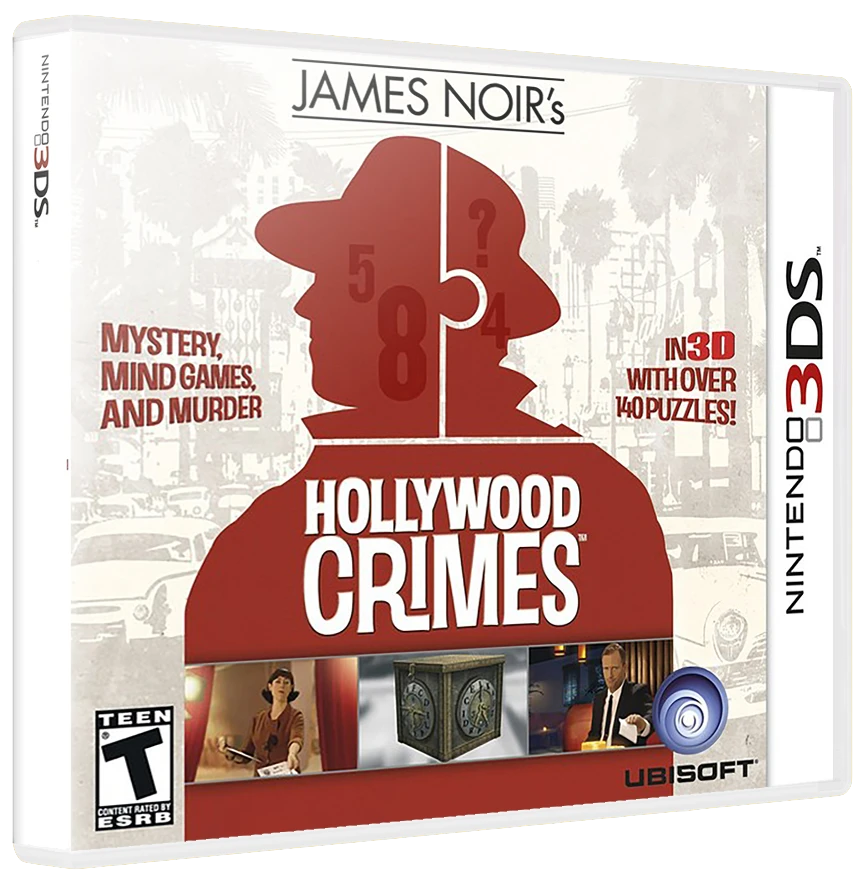 James Noir's Hollywood Crimes box art