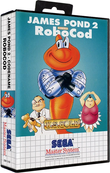 James Pond 2 Codename Robocod box art