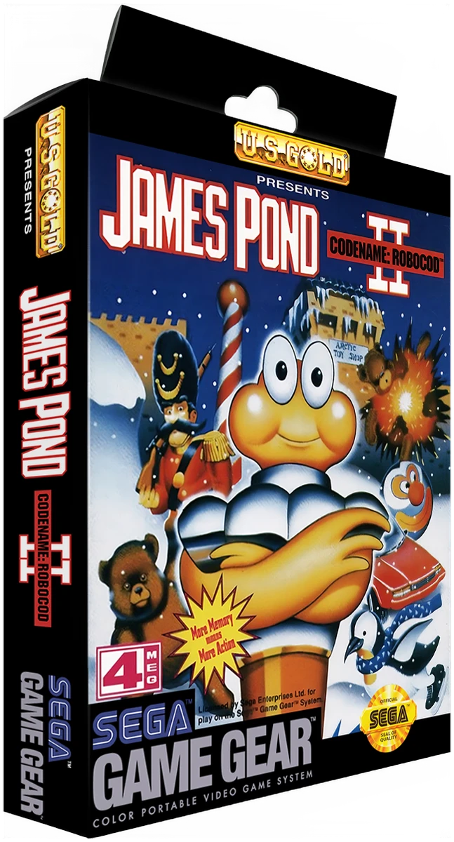James Pond 2 Codename Robocod box art