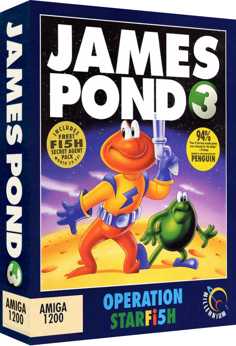 James Pond box art