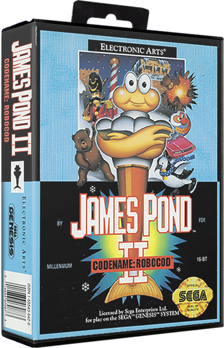 James Pond II: Codename RoboCod box art