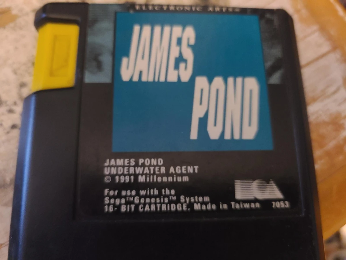 James Pond box art