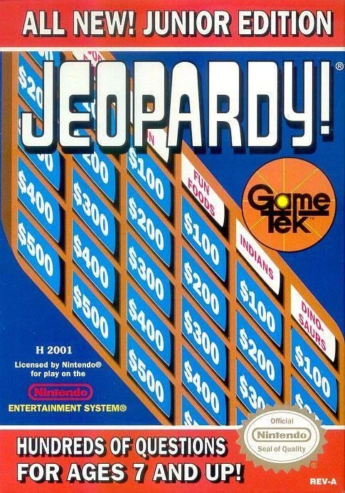 Jeopardy Jr box art