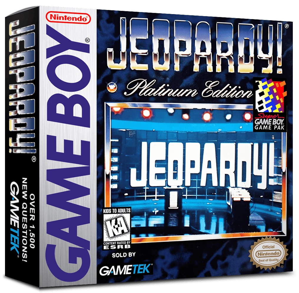 Jeopardy Platinum Edition box art