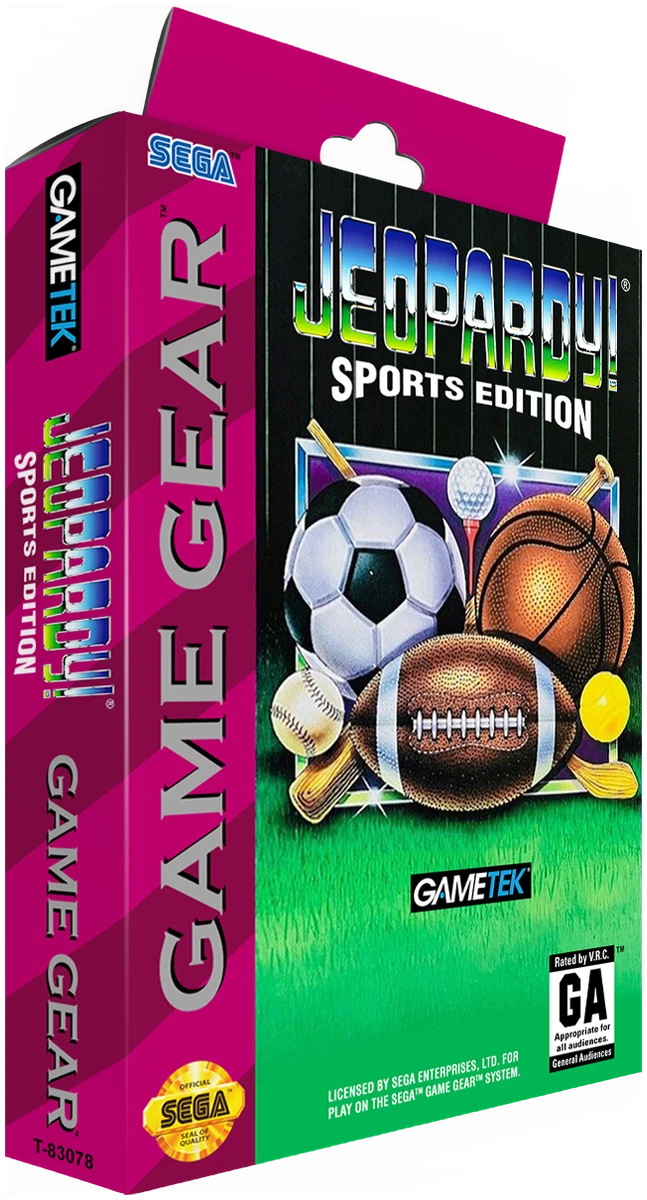 Jeopardy Sports Edition box art