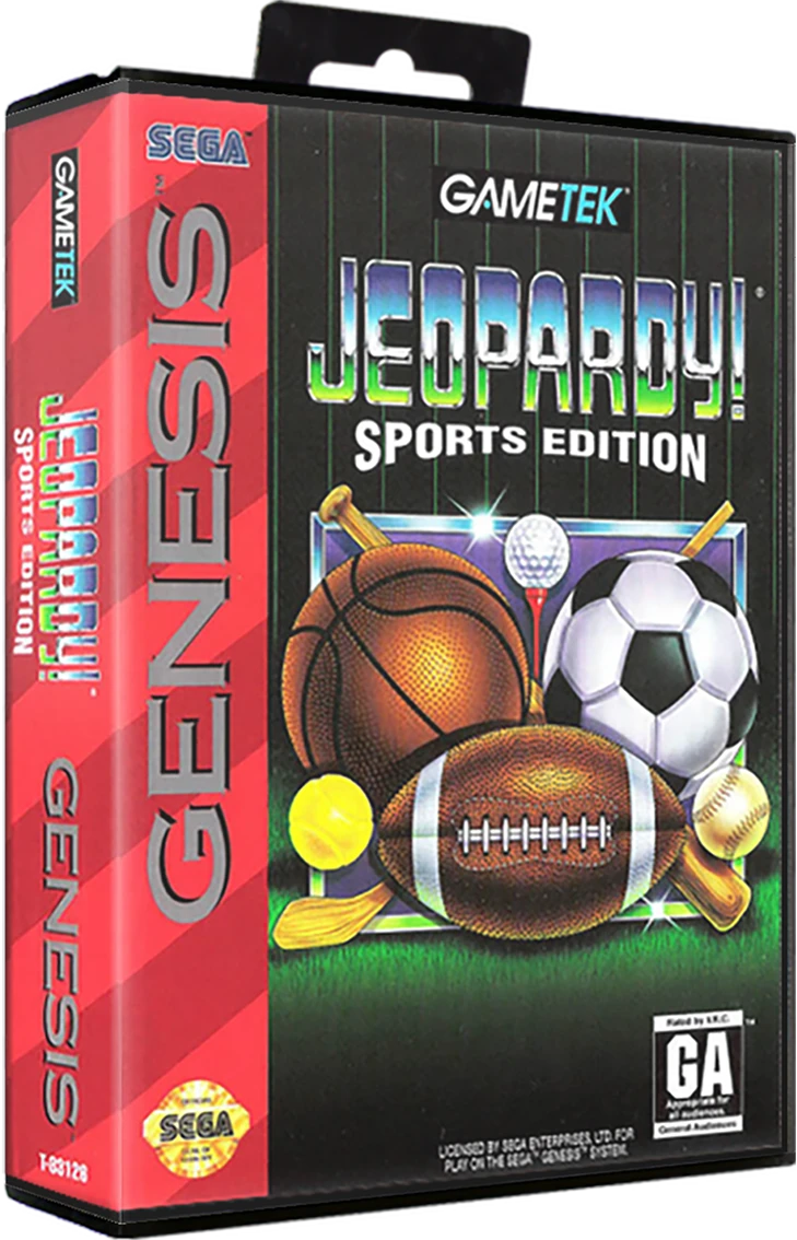 Jeopardy Sports Edition box art