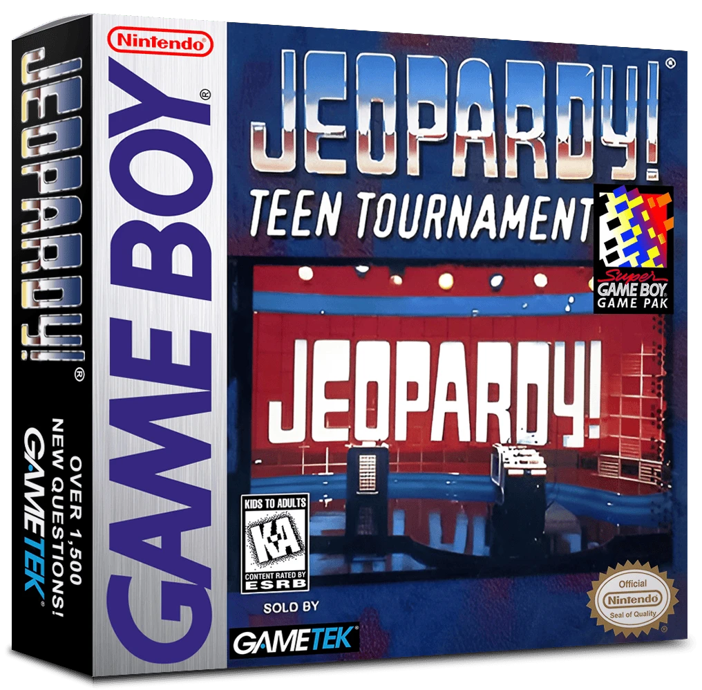 Jeopardy Teen Tournament box art