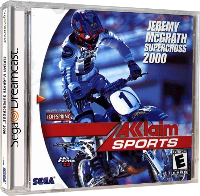 Jeremy McGrath Supercross 2000 box art